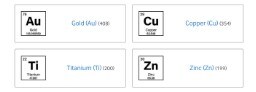 Elemental Metals 