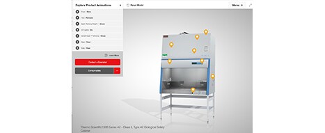Thermo Scientific 1300 Class II A2 Biological Safety Cabinet Thermo Scientific 1300 Class II A2 Biological Safety Cabinet