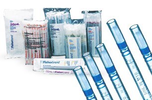 serological-pipettes Fisherbrand Sterile Polystyrene Disposable Serological Pipets with Magnifier Strips