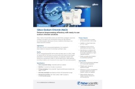 Gibco Sodium Chloride Spec Sheet Gibco Sodium Chloride Spec Sheet
