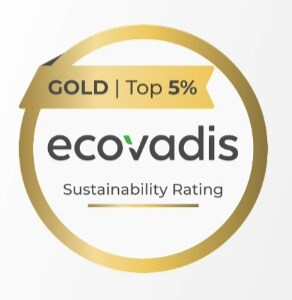 EcoVadis Gold Logo EcoVadis Gold Logo